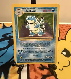 Wizards of the Coast Pokemon TCG Blastoise 2/102 Base Set Holo Rare Eng 1999 - Image 1