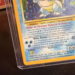 Wizards of the Coast Pokemon TCG Blastoise Base Set 2/102 Holo Spanish - Image 5