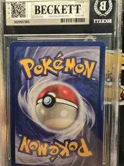 Pokemon 1999 Blastoise #2 Holo Rare Base Set Unlimited BGS 9 MINT TCG - Image 3
