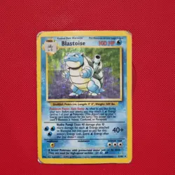 Blastoise - 2/102 - 1999 Base Set WOTC - Holo Rare - HP/DMG - Pokemon TCG - Image 1