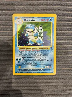 Blastoise Holo Rare 2/130 Base Set 2 Pokemon TCG - NM - Image 1