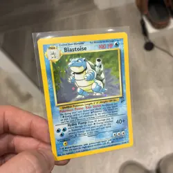 Blastoise Holo Rare 2/130 Base Set 2 Pokemon TCG - NM - Image 3