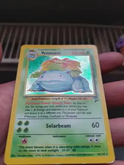 Pokemon TCG Base Set 2 Charizard 4/102 Holo Blastoise 2/102 Venusaur 15/102 - Image 4