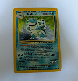 Blastoise 2/102 Base Set Holo Rare 1999 Pokemon TCG 100 HP Stage 2 EN - Image 1