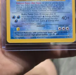 Pokemon Company Pokemon TCG Blastoise 2/102 Base Set Holo 100 HP EN 25th - Image 5