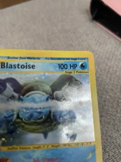 Pokemon TCG Blastoise Holo Card Expedition Base Set 4/165 - Image 4
