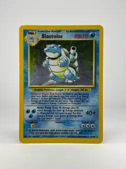 Pokemon TCG – Blastoise 2/102 Base Set Holo LP - Image 5
