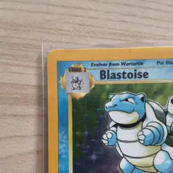 Pokemon TCG Blastoise 2/102 Base Set Holo Rare LP - Image 3