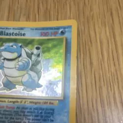 Wizards of the Coast Pokemon TCG Blastoise 2/102 Base Set Holo Rare 1999 LP - Image 4