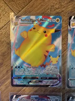 Pokemon TCG 9 Card Lot VMAX NM Full Art Cards In Description - Image 2