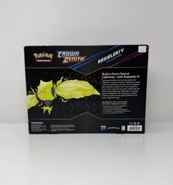 Pokemon TCG Sword & Shield Crown Zenith Regieleki V Collection Sealed Box - Image 3