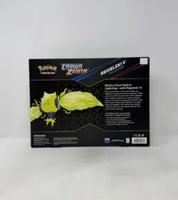 Pokemon TCG Sword & Shield Crown Zenith Regieleki V Collection Sealed Box - Image 3