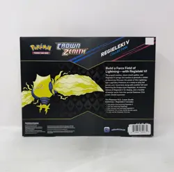 Pokemon TCG Sword & Shield Crown Zenith Regieleki V Collection Sealed Box - Image 3