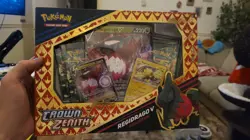 Pokemon TCG Sword & Shield Crown Zenith Regieleki V Collection Box new sealed 820650851834 - Image 2