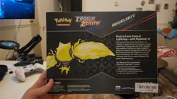 Pokemon TCG Crown Zenith Regieleki v Collection Box New Sealed - Image 3