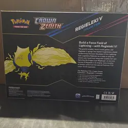 Pokemon TCG Crown Zenith Regieleki V Collection Box English Promo 2023 1 Box - Image 3