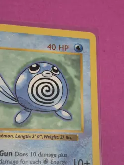 Pokemon Cards Base Set 1st Edition Shadowless Poliwag 59/102 NM - Image 3