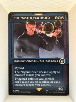 The Master, Multiplied (Showcase) R Universes Beyond: Doctor Who 545 NM - Image 1