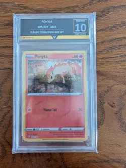 Pokemon TCG Classic Collection Ponyta 004/034, English Edition - Image 1