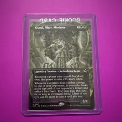 Gonti Night Minister - Borderless N/M Aetherdrift - MTG Magic The Gathering Card - Image 1