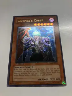 USA Seller Yugioh Vampire's Curse PTDN-EN090 Ultimate Rare 1st Edition NM - Image 3