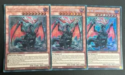X3 RA05-EN019 Albion the Shrouded Dragon : Secret Rare 1st Edition Mint YuGiOh - Image 1