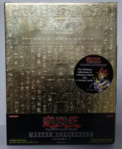 YuGiOh Master Collection Volume 1 Sealed Box Set 6 Booster Packs 6 Variant Cards 53334389679 - Image 2