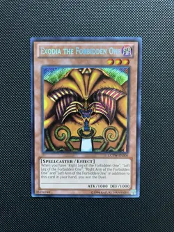 Yugioh Exodia the Forbidden One LCYW Unlimited Secret Euro Print Full Set NM/VLP - Image 2
