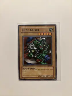 Yugioh Rude Kaiser SDK-027 1st Edition Common - VLP - Image 1