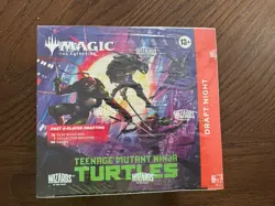 MTG Magic The Gathering Teenage Mutant Ninja Turtles Draft Night Box Sealed - Image 1