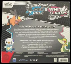 Pokemon SEALED UNOPENED Unova Poster Collection Black Bolt White Flare FREE SHIP - Image 2