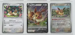 Pokemon TCG Eevee Lot Of 9 Cards- Eevee V Promo - Holo - Rare Eevee Collection - Image 4