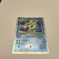 Pokemon TCG Legendary Collection 2002 Gyarados 12/110 Reverse Holo Rare 100HP - Image 3
