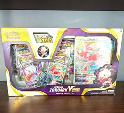 Pokemon TCG Hisuian Zoroark VSTAR Premium Collection Box English 2022 - Image 1
