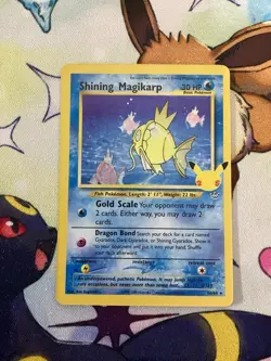 Shining Magikarp 66/64 Celebrations: Classic Collection Holo Pokemon Tcg - Image 1