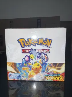 Pokemon TCG Scarlet & Violet Surging Sparks Booster Box New Factory Sealed - Image 1