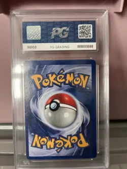 Pokemon TCG Neo Discovery Espeon Holo Card 1/75 Holo Graded 5 - Image 3