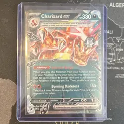 Pokemon TCG Charizard ex 125/197 SV03 Obsidian Flames Double Rare Holo 330HP - Image 1