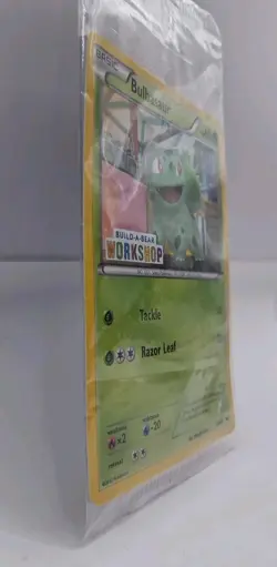 Pokemon TCG Bulbasaur Build a Bear Promo Card Sealed - Image 3
