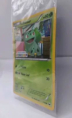 Pokemon TCG Bulbasaur Build a Bear Promo Card Sealed - Image 4