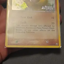 Pokemon Sandshrew 74/109 EX Team Rocket Returns Reverse Holo Rare English - Image 3