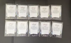 2026 Topps Chrome Disney Darkwing Duck 35th Anniversary Completed 10 Card Set - Image 2