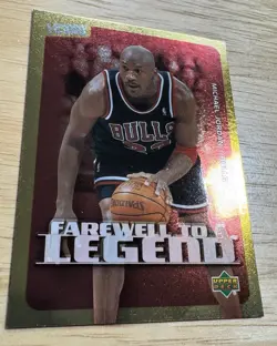 2003-04 Upper Deck Victory - Farewell to a Legend Michael Jordan #229 GOLD /100 - Image 3