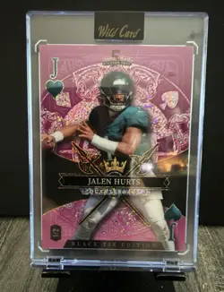 Wild Card 2026 5 Card Draw Stacked Deck Jalen Hurts 1 of 2 Football 🔥🔥🔥 - Image 1