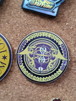 Universal Studios Epic Universe Harry Potter Ministry of MagicMystery Pin Set - Image 2