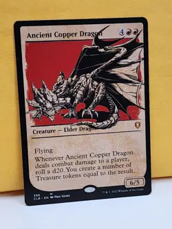 1x SHOWCASE Ancient Copper Dragon, NM, CLB, Magic: the Gathering, MtG - Image 3