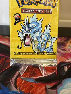 BASE SET 2 GYARADOS BOOSTER PACK POKEMON 2000 ENGLISH SEALED Long Crimp Mint - Image 2