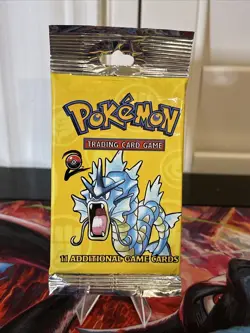 BASE SET 2 GYARADOS BOOSTER PACK POKEMON 2000 ENGLISH SEALED Long Crimp Mint - Image 4