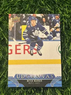 2023-24 Upper Deck #C336 Mitch Marner UD Canvas Toronto Maple Leafs - Image 1