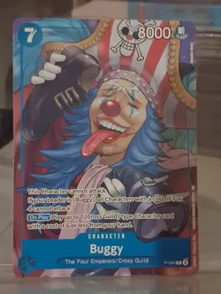One Piece TCG Buggy P-084 Promo Starter Deck English Trading Card TCG - Image 1
